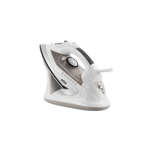 Sanford 2400W Steam Iron Corded & Cordless Ceramic Soleplate 280ml Water Tank - SF68SI
