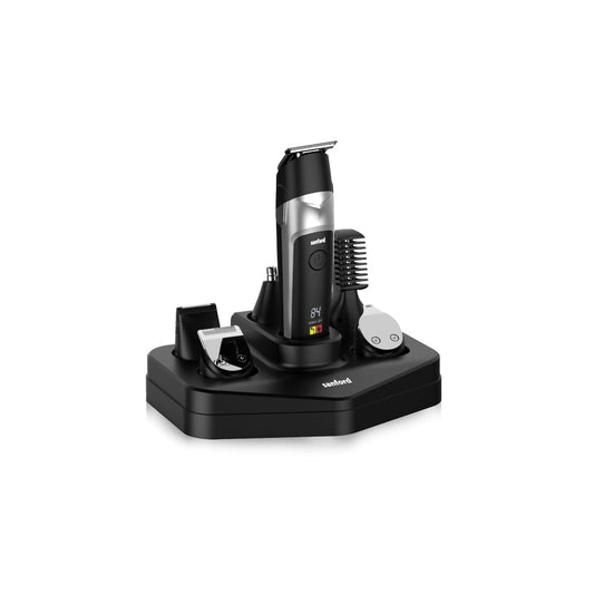Sanford 6-in-1 Grooming Kit | T & U Blades | LED Lamp | LCD Display | Type-C Fast Charging | Waterproof IPX6 - buysanford