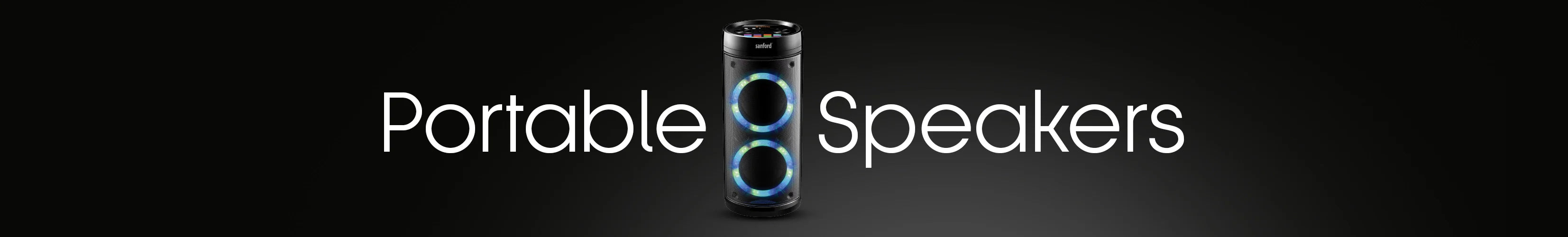 Rechargeable Portable Speakers