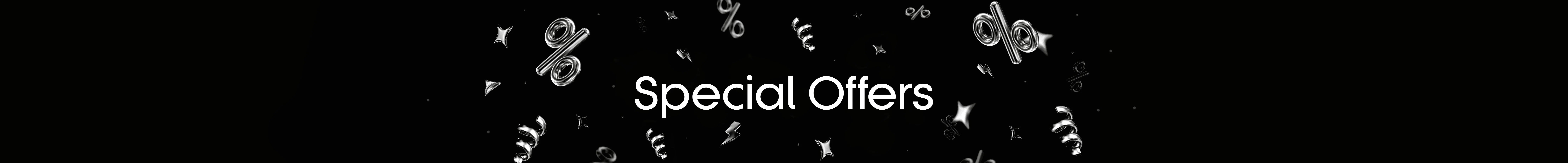 special offers collection banner featuring limited time discounted products sanford