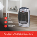 Sanford PTC Fan Heater 750W/1500W with 90° Oscillation & Temperature Control - SF1229RH