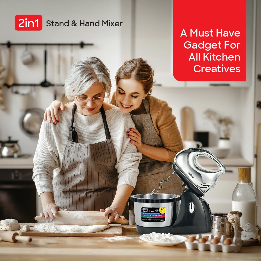 best stand mixer 2 in 1 2L bowl & 3 speed 300W sanford 2