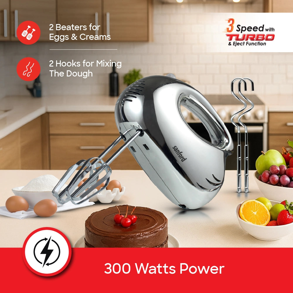 best stand mixer 2 in 1 2L bowl & 3 speed 300W sanford 4