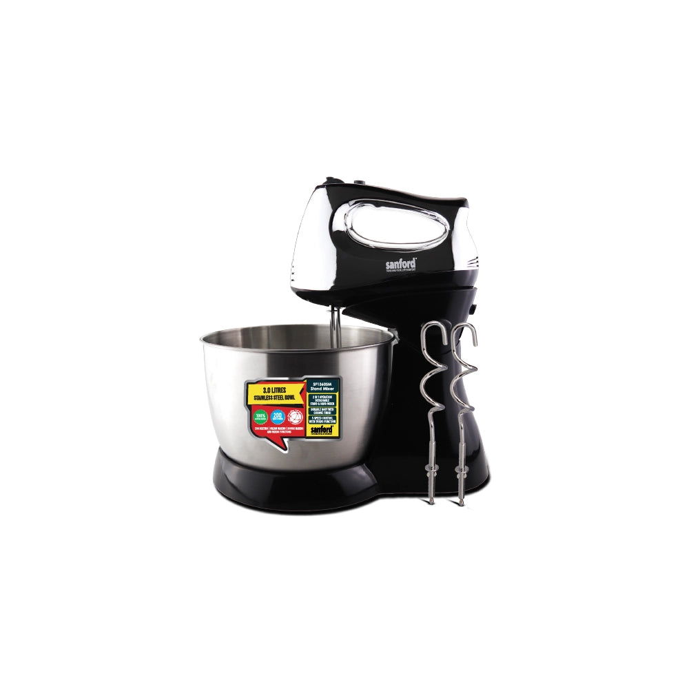 best stand mixer 2 in 1 3L bowl & 5 speed 200W sanford 1