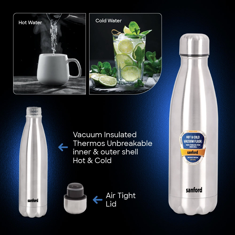 vacuum flask 1000ml stainless steel hot cold sanford 5