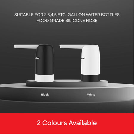 Rechargeable water dispenser pump 1200mAh USB charging sanford 5