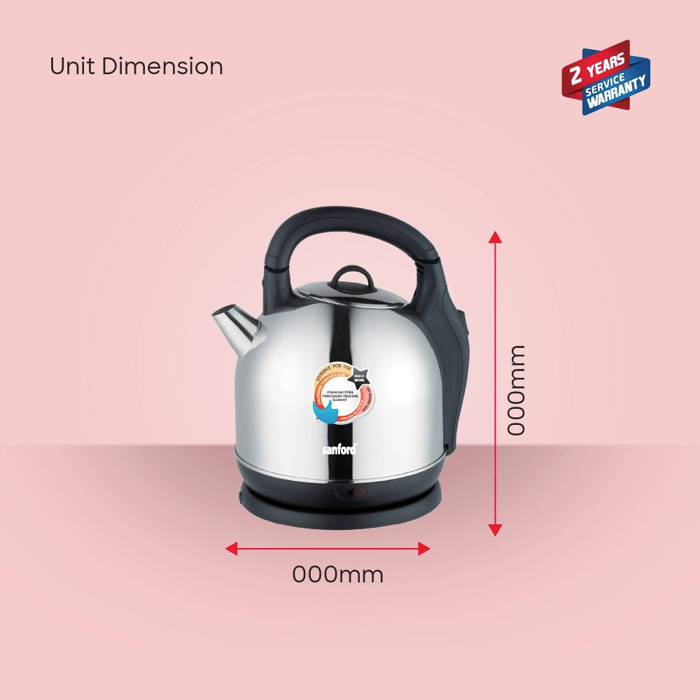 best electric kettle 3.6L 2000w Inner Shell stainless steel sanford 6