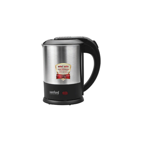 best electric kettle 1L 1500W stainless steel body cordless auto shut off sanford 1