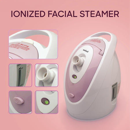 Sanford SF1944FS Facial Steamer – ionized steam technology feature callout