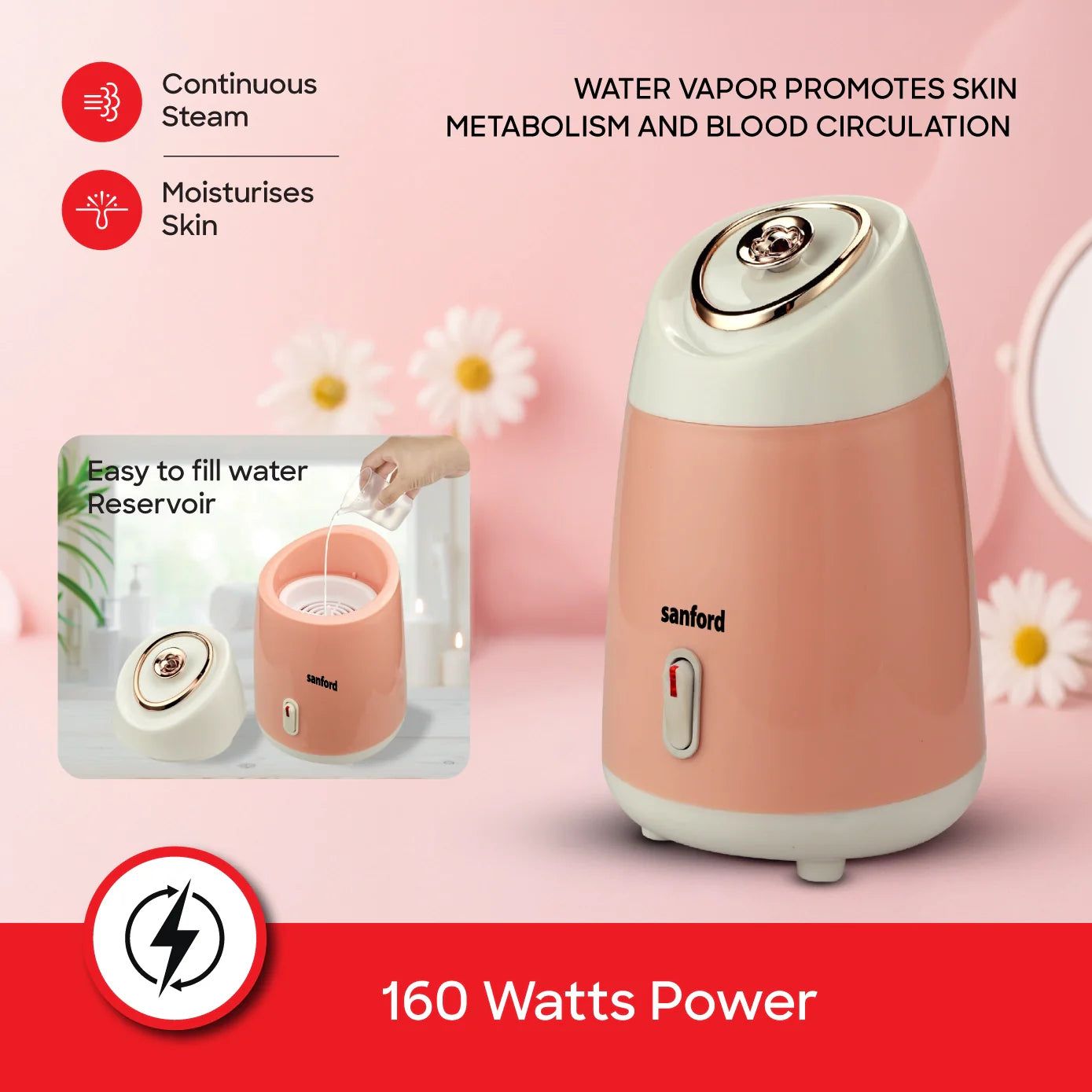 best facial steamer humidifier hydrating warm steam sanford 3