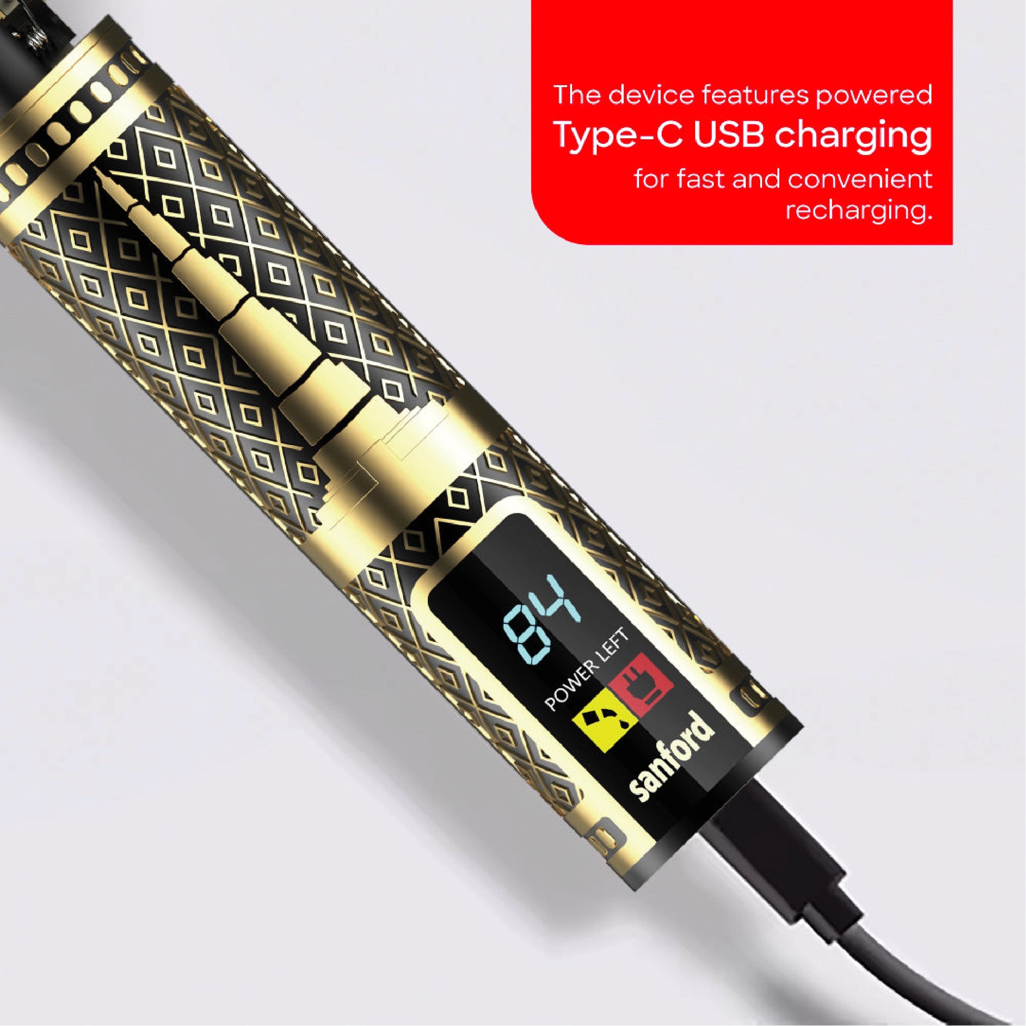 best hair trimmer T blade zero cut digital display & 150 minute sanford 6