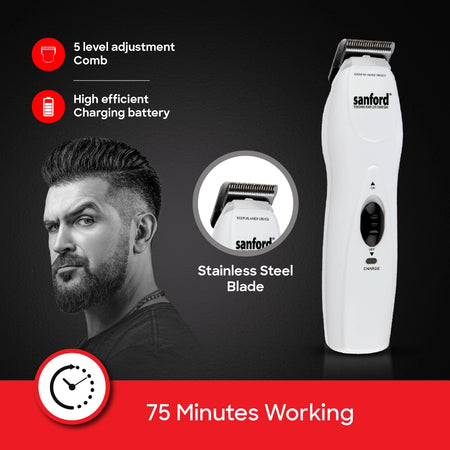 best-rechargeable-hair-trimmer-usb-cordless-sanford-sf1960hc-3
