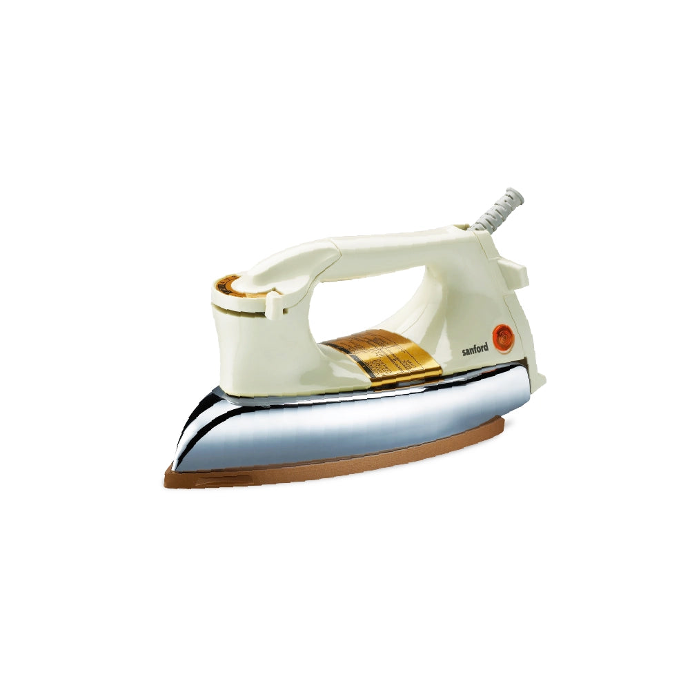 best dry iron heavy weight golden ceramic soleplate 1200W sanford 1