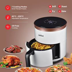 Sanford Air Fryer 4L Digital Touch Control 7 Presets 1200W - SF2455AF