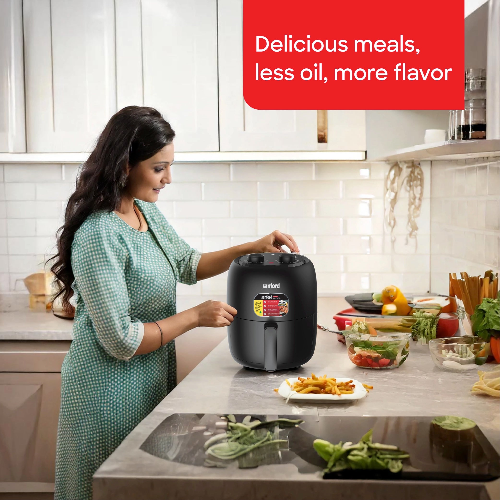 best air fryer 3.5L &  Adjustable Temperature Control sanford 2