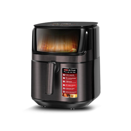 	Sanford SF2458AF BS Air Fryer – front view on white background