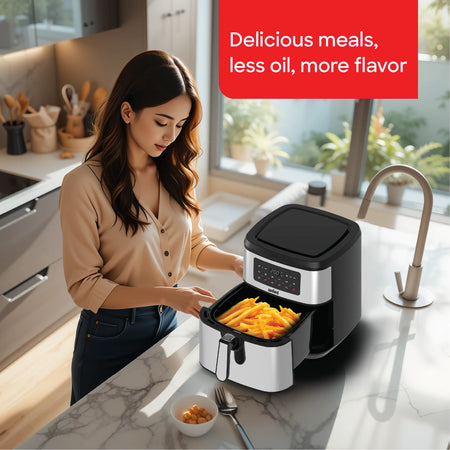 10L Digital air fryer with 12 preset cooking programs sanford 2