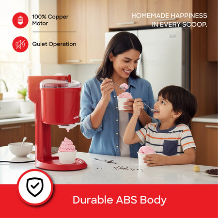 Ice Cream Maker 1L Quick Freeze Bowl 15W sanford 4