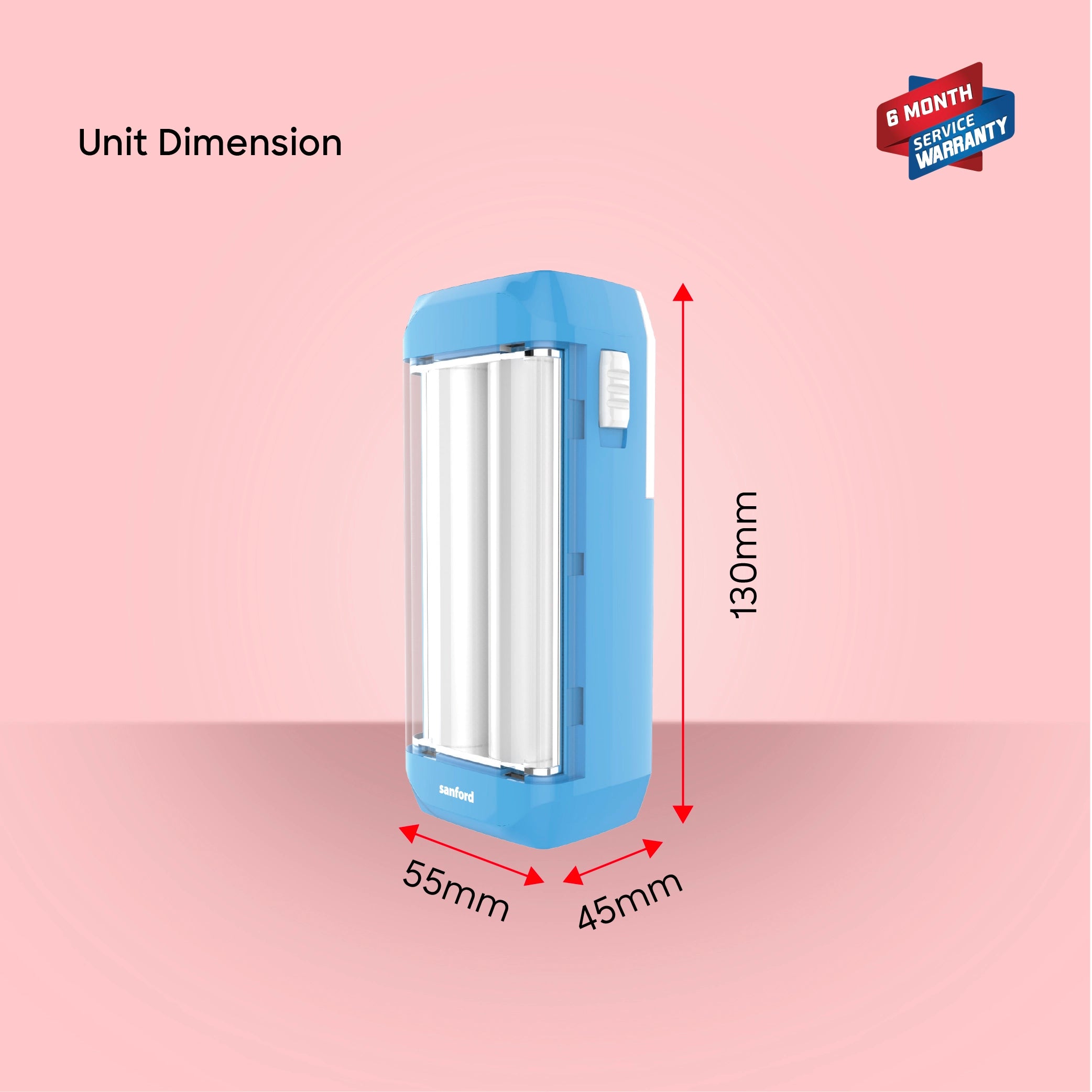 Rechargeable camping lantern with portable design sanford 6