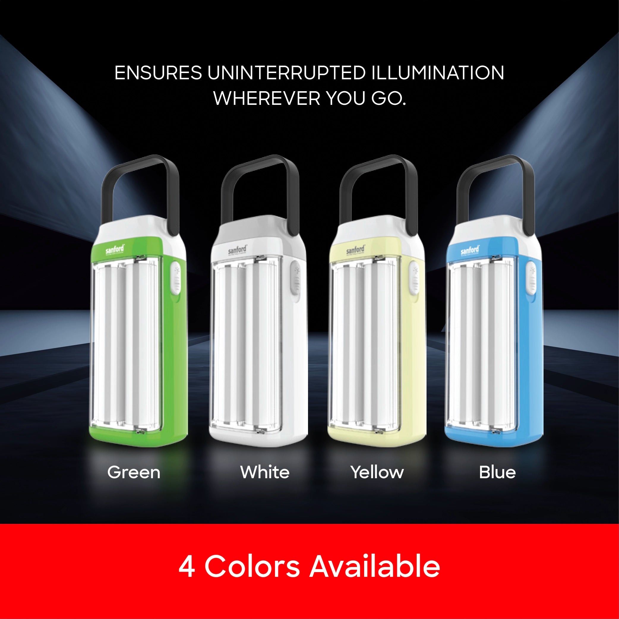 rechargeable emergency lamp 16 LED 9 hours USB charging sanford 5