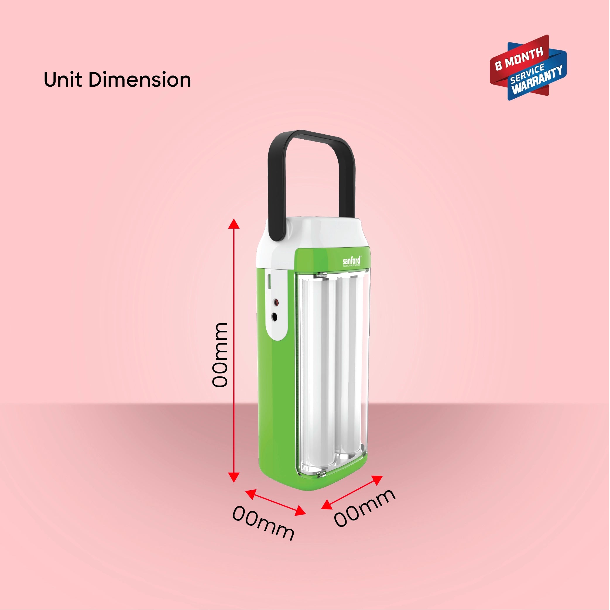 rechargeable emergency lamp 16 LED 9 hours USB charging sanford 6
