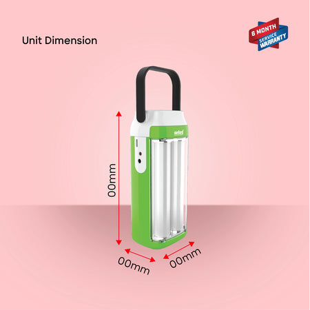 Sanford SF2732EL LED Emergency Lamp – unit dimensions and measurements