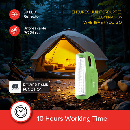  Rechargeable Lantern with 44 LEDs 10 Hour Runtime sanford 4
