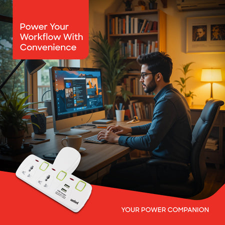 Sanford SF286ADP BS Multi Plug Adaptor 2-Way Design