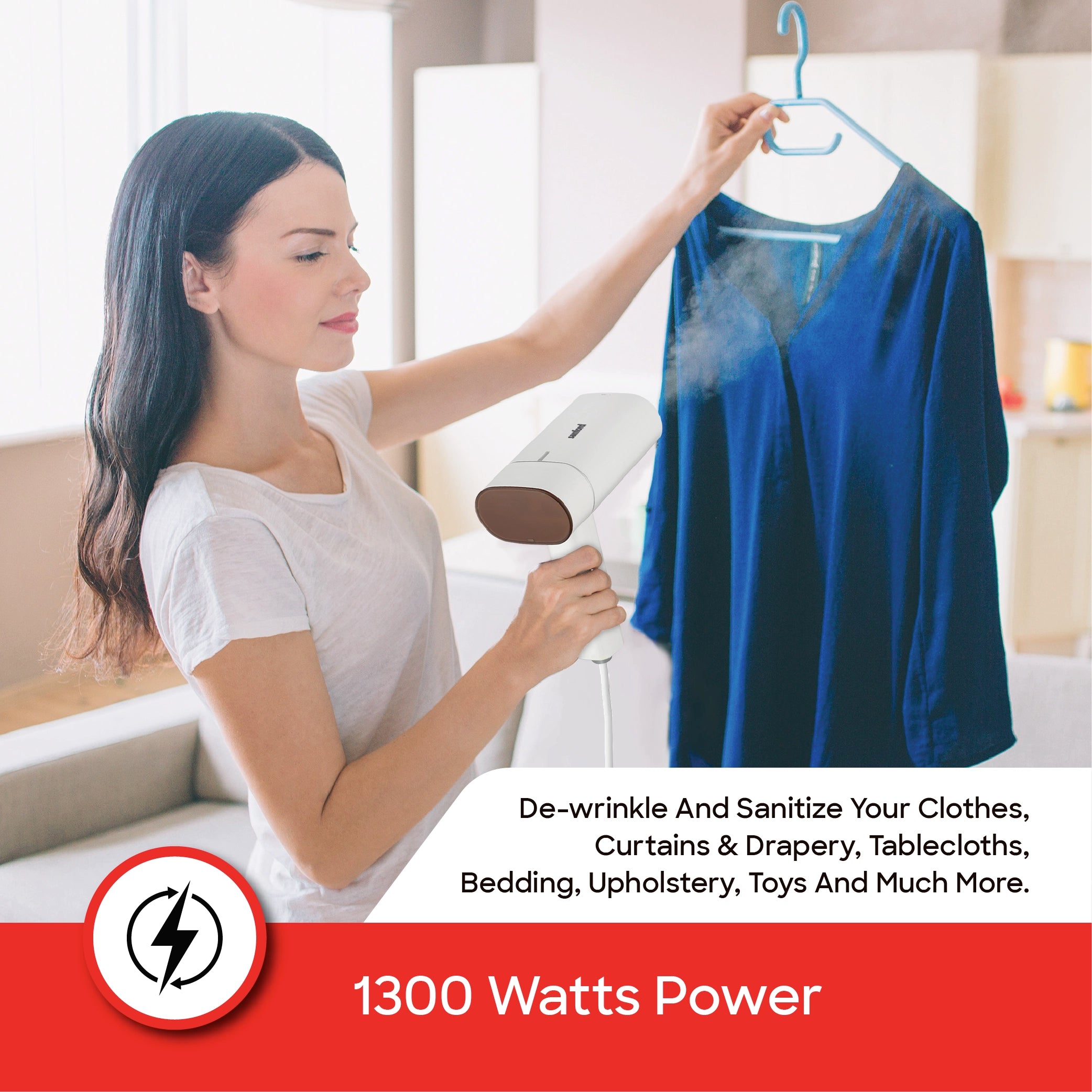 Best Garment Steamer Handheld 1300W Foldable Design sanford 4