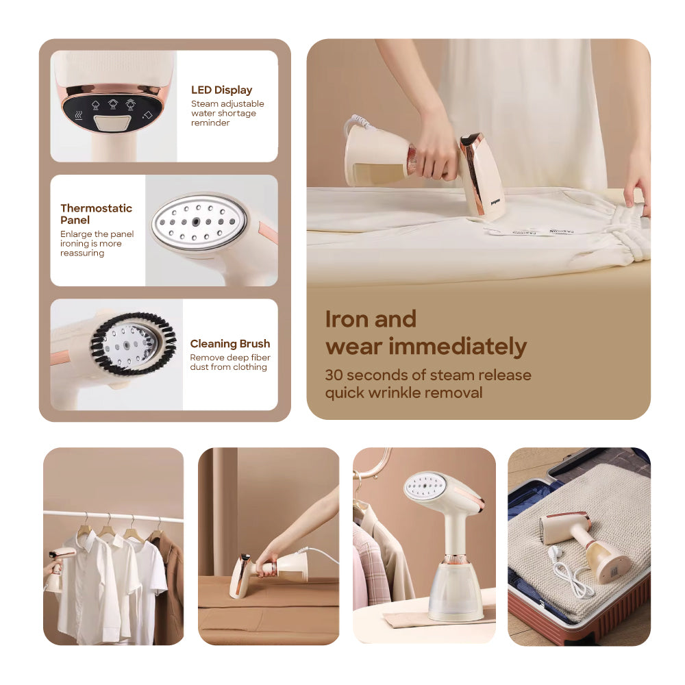 Sanford 1640W Garment Steamer for Clothes with Fast Heat & Safe Steam | SF2904GS - buysanford