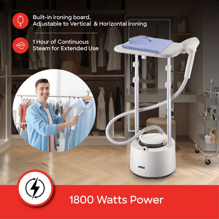 2 in 1 garment steamer 2000W ironing board sanford 4