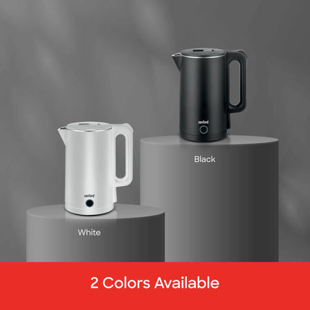 Sanford Cordless Electric Kettle SF3331EK - Cool Touch Insulated Body for Safe Handling Dubai - In-Use View