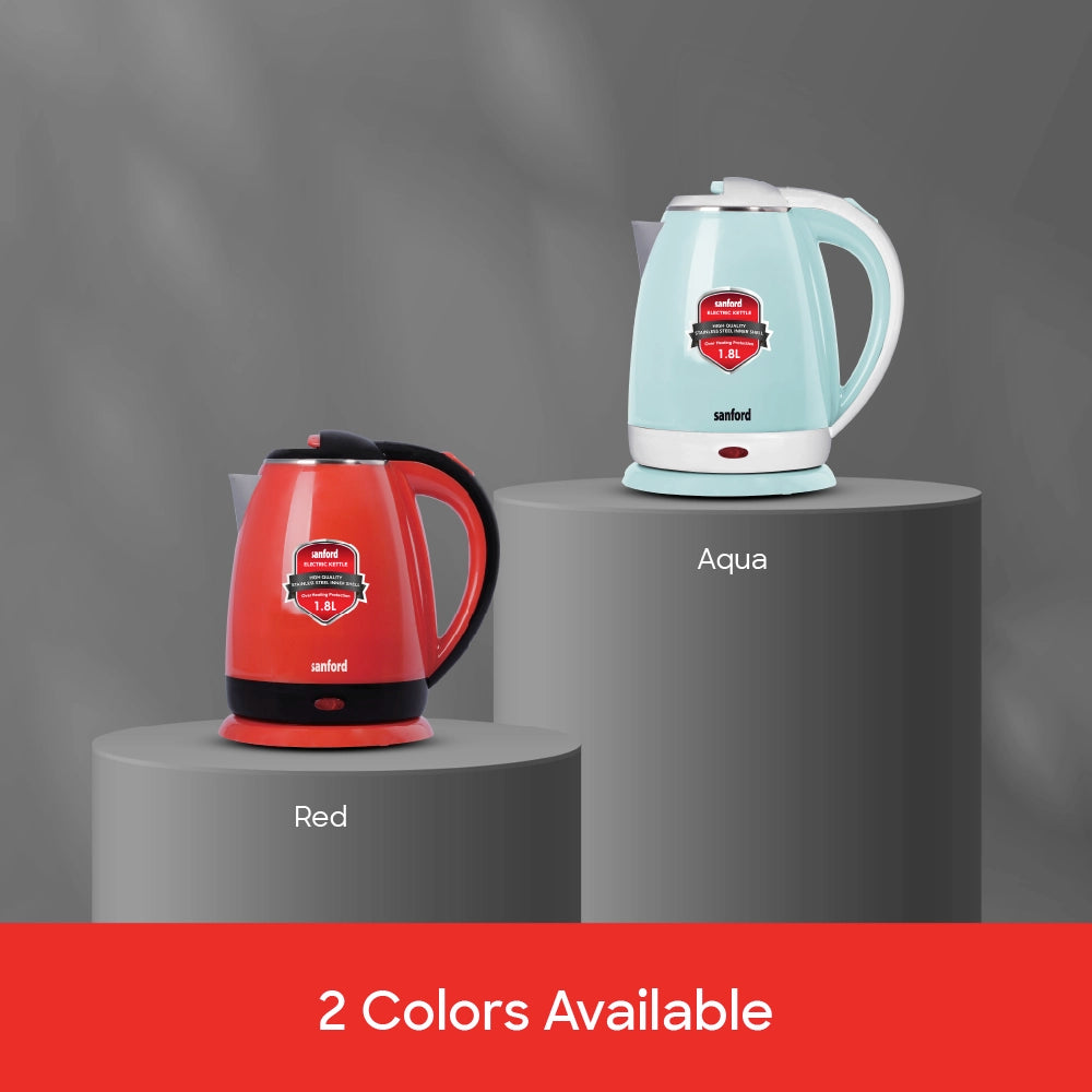 best electric kettle 1.8l stainless steel 1500W sanford 5