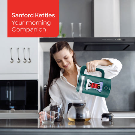 best electric kettle 1.8L Glass Cordless sanford 2