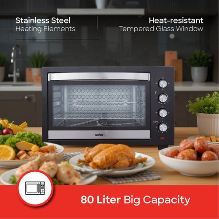best electric oven 80L rotisserie sanford 4