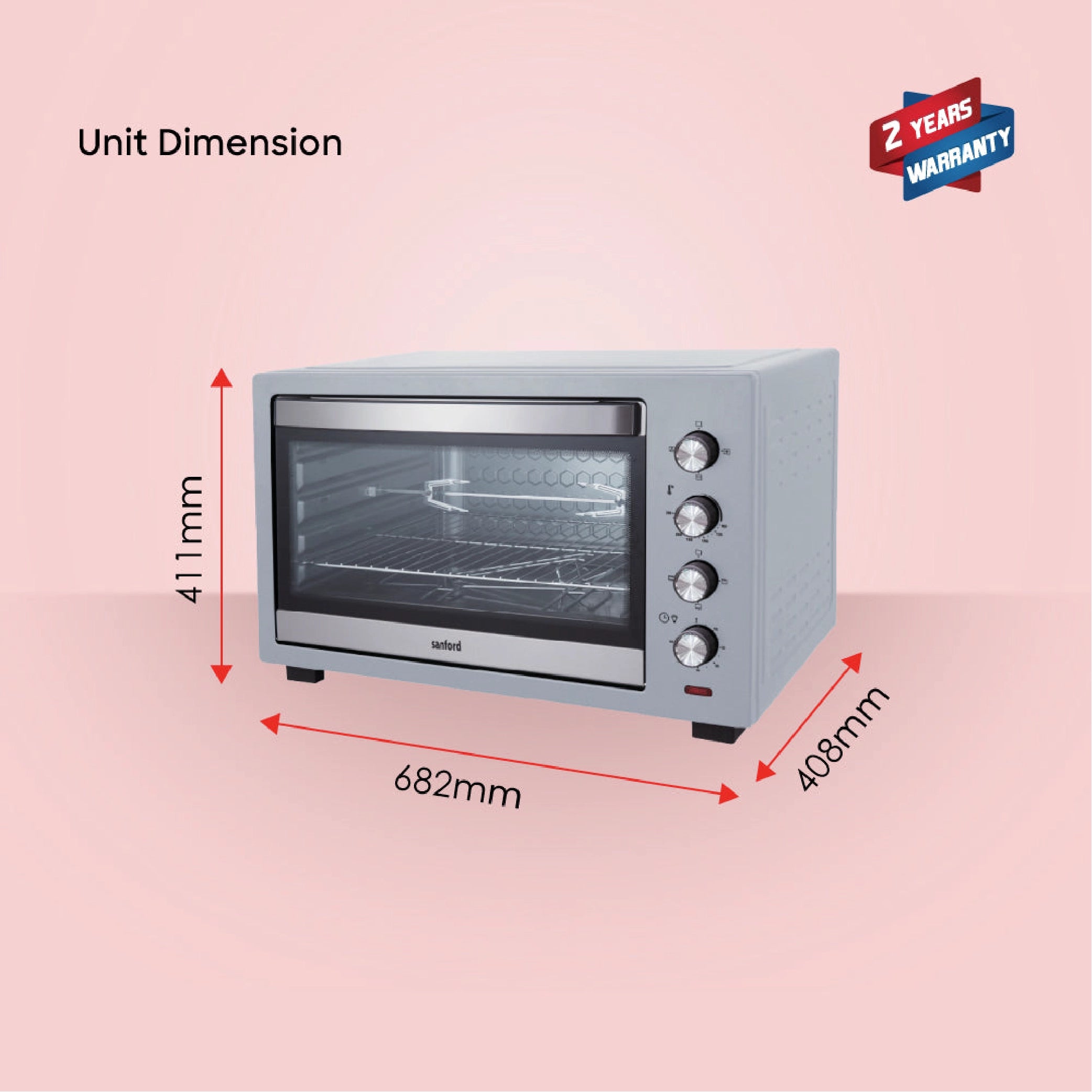 best electric oven 80L rotisserie sanford 7