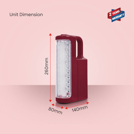 Sanford SF4320EL B 6W Emergency Lantern Complete Package