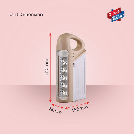  Rechargeable LED Lantern 3W 15 LEDs and 118 Hour Runtime sanford 6
