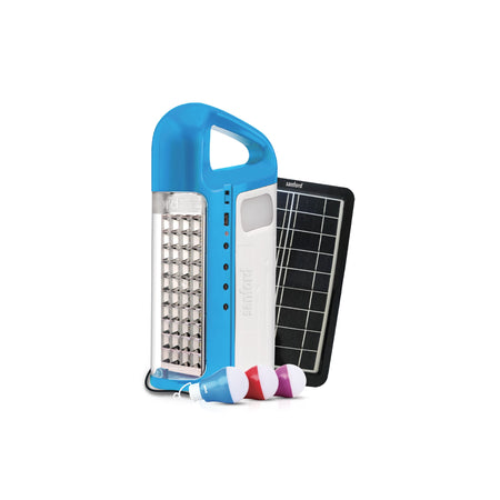  Rechargeable Lantern with Solar Panel, USB and 80 LEDs sanford 1