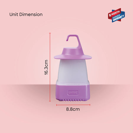 rechargeable mini lantern 24 hour runtime 3 modes sanford 6