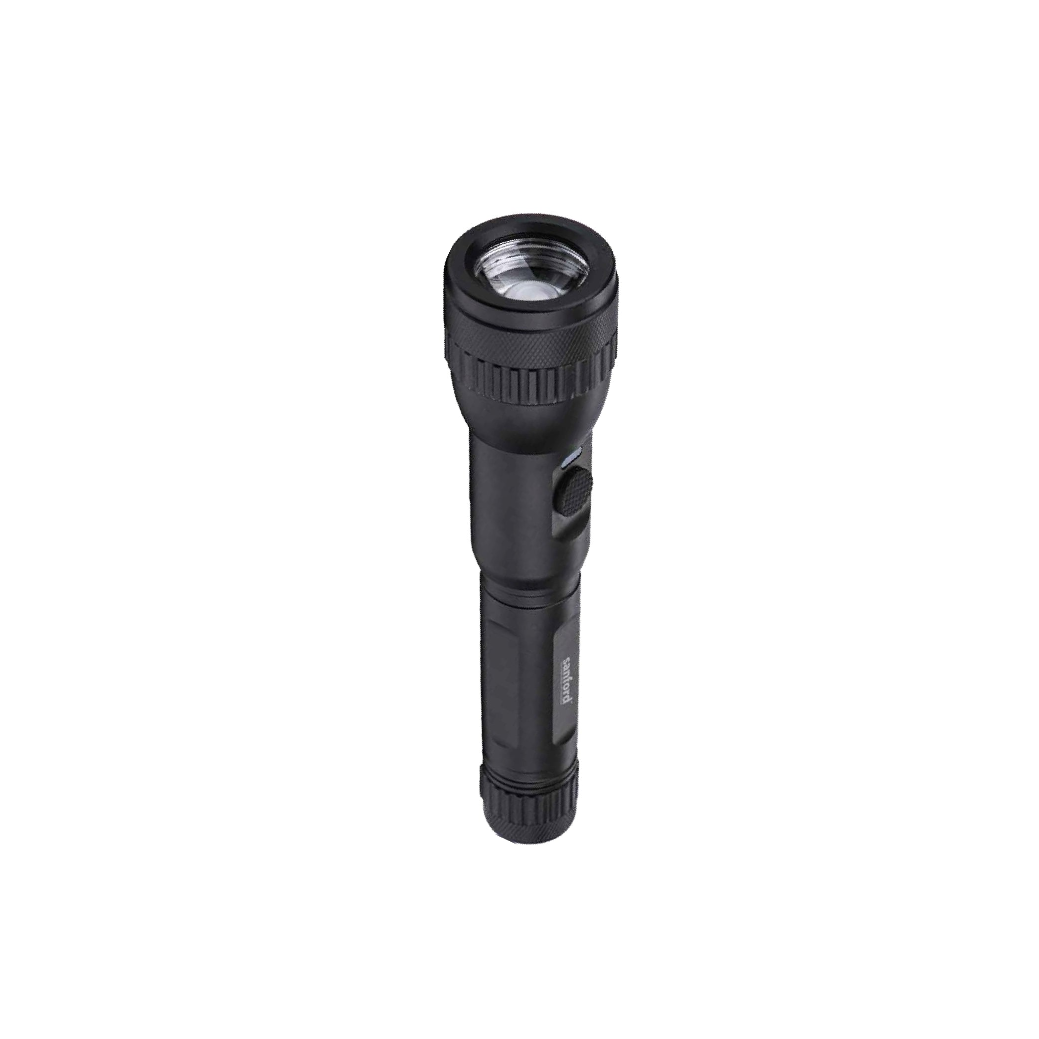 10W LED flashlight with 1800m range 5 hour runtime & glass breaker function sanford 1
