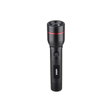 Sanford SF4674SL Zoom Flashlight – front view on white background