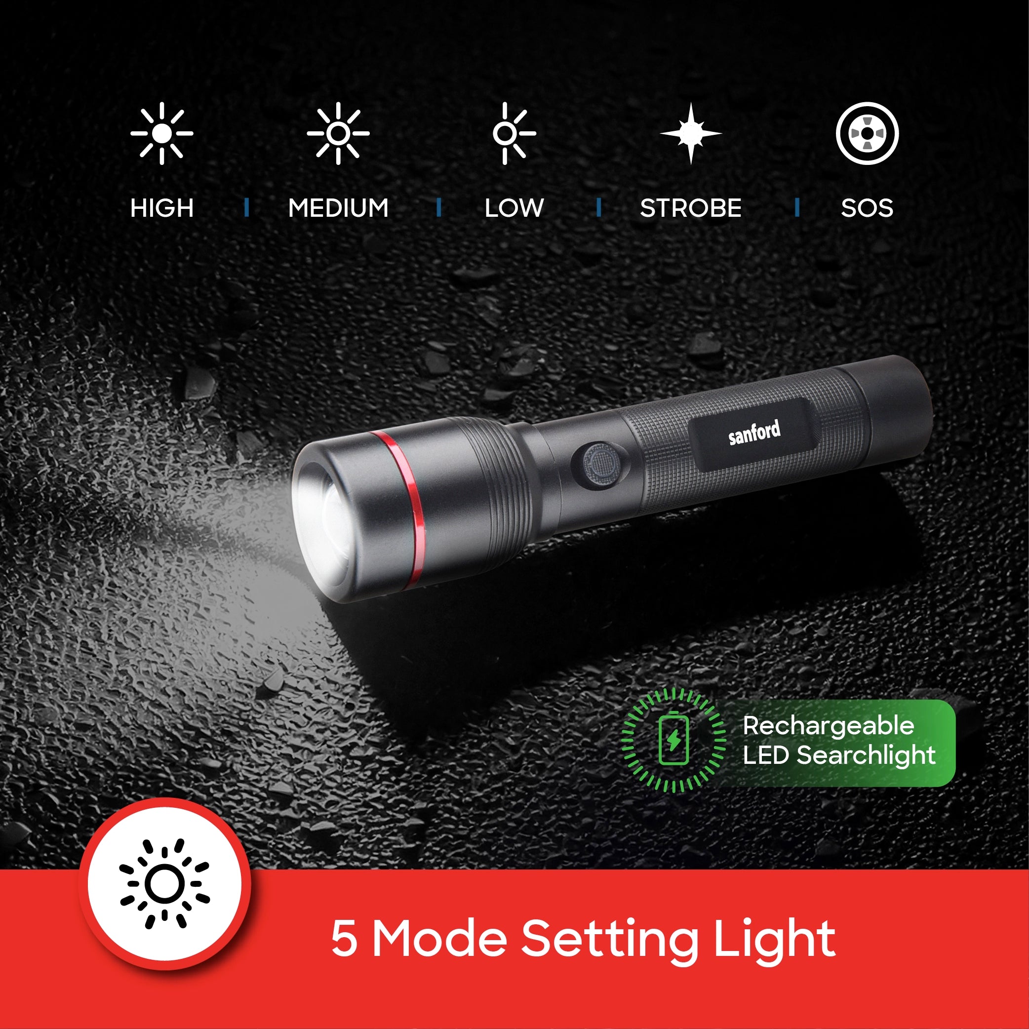 ECLIPSE Series Zoom Searchligh sanford 5