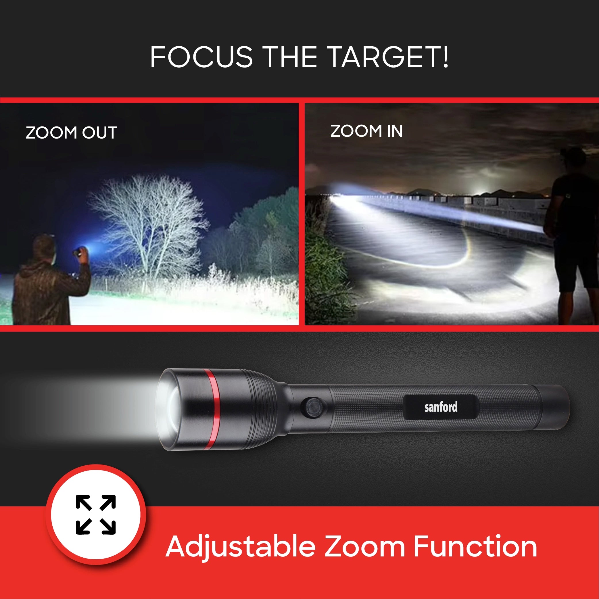 ECLIPSE Series Zoom Searchligh 15W  Laser LED sanford 4