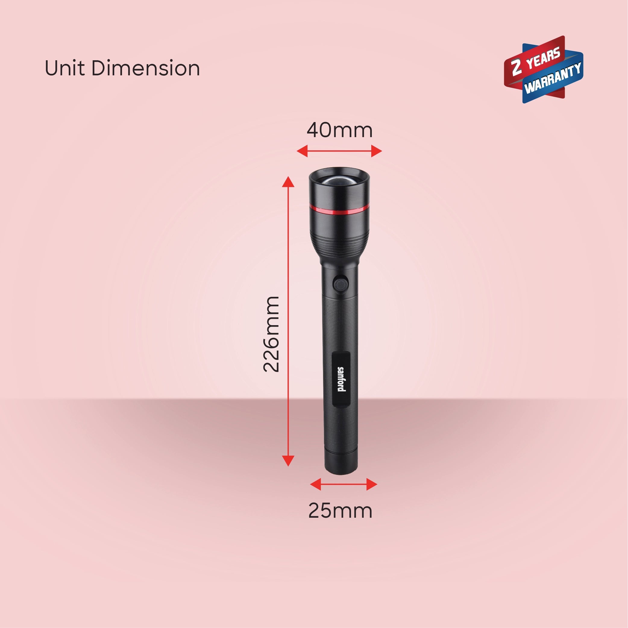 ECLIPSE Series Zoom Searchligh 15W  Laser LED sanford 8
