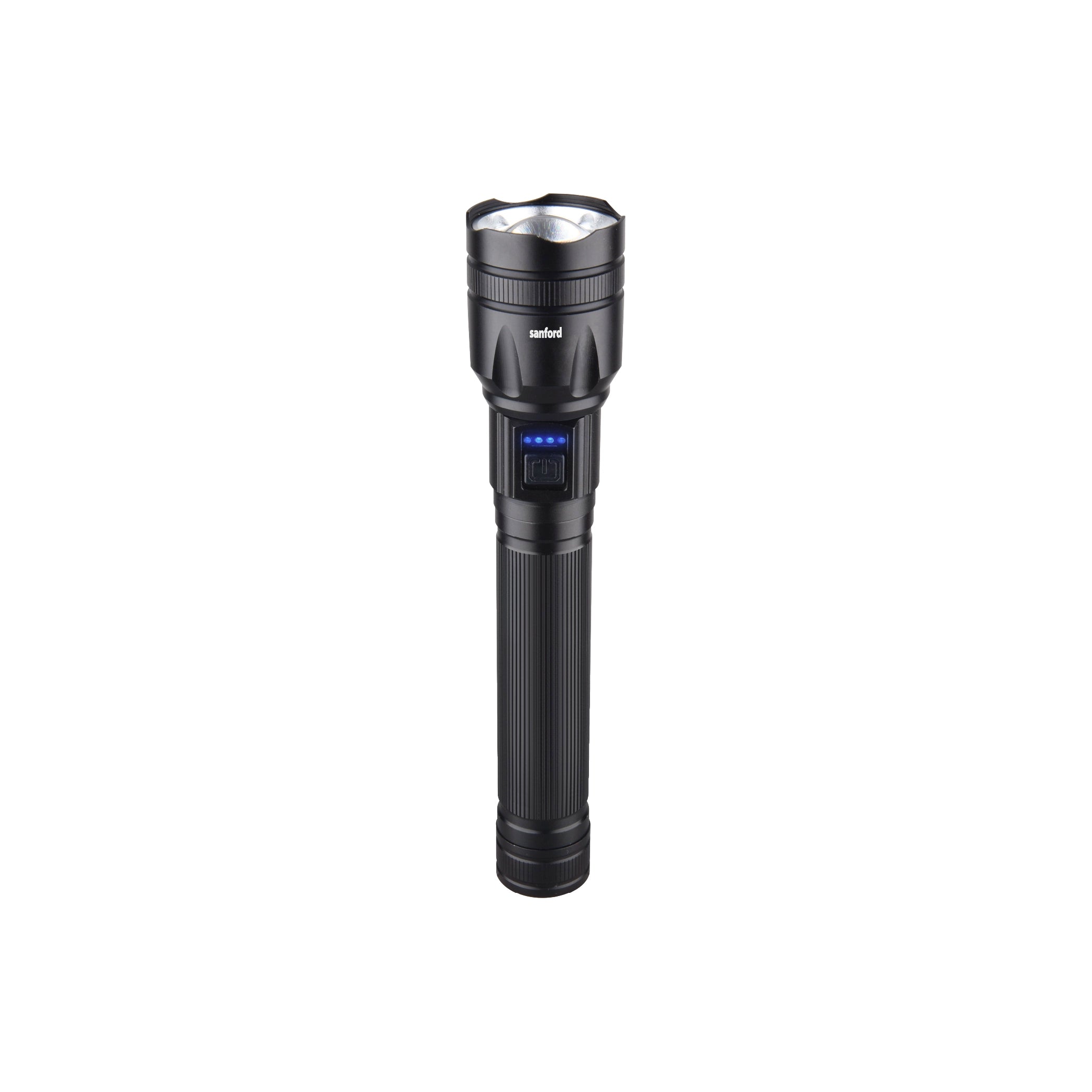 25W LED flashlight with 4800m range and 10 hour runtime sanford 1