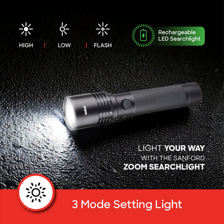 20W laser LED zoom flashlight sanford 5
