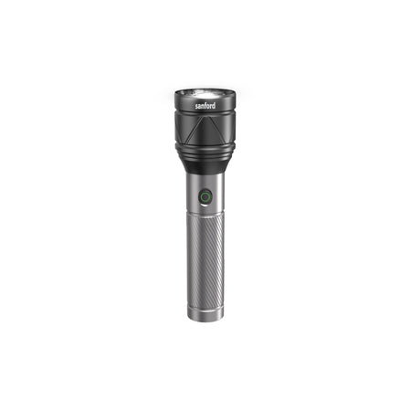 40W LED flashlight torch 2400m range rechargeable zoom 8000mAh 4 modes sanford 1