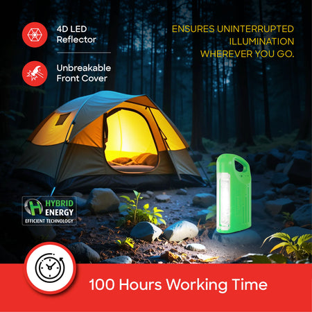 3W Emergency Lantern 15 LEDs 100 Hour Runtime sanford 4