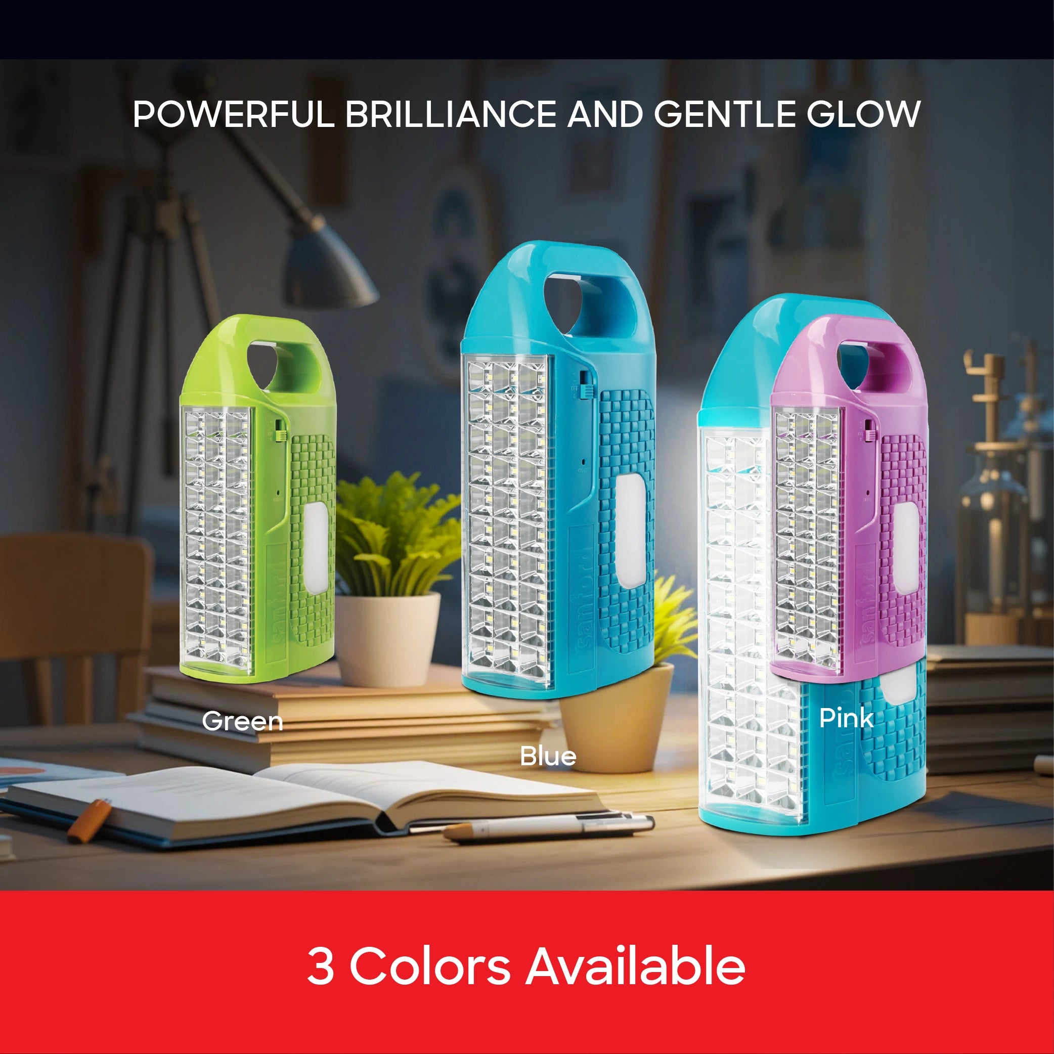 Sanford SF473EL 5W LED Lantern – 3 colours available, product lineup